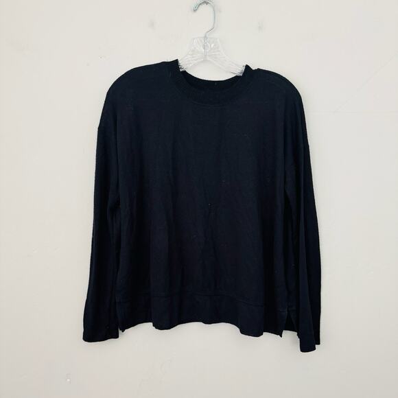Lucky Brand Black Pullover Thin Sweater Women’s Size S - Picture 1 of 7